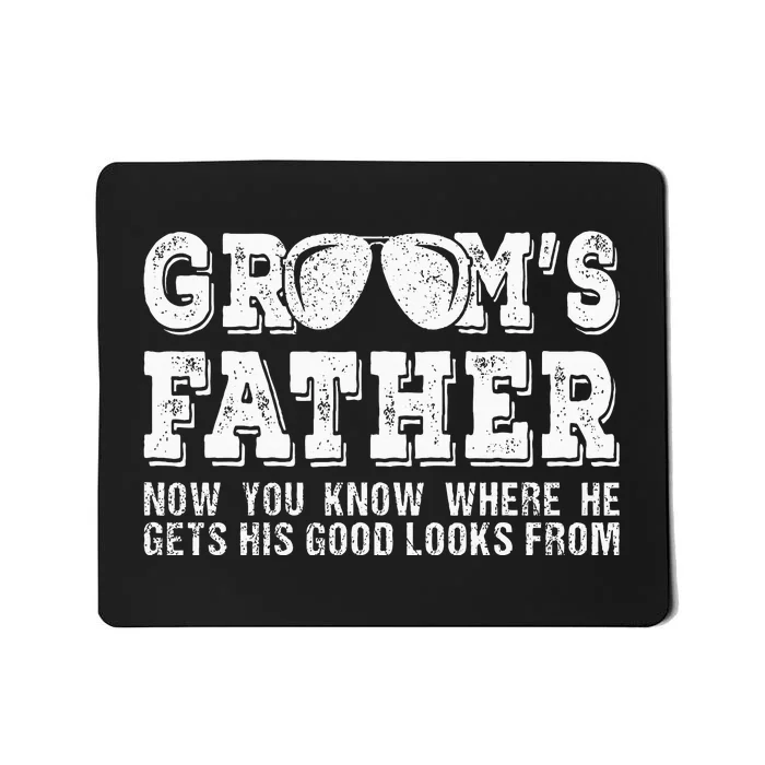 Father Of The Groom Wedding Costume GroomS Father Mousepad