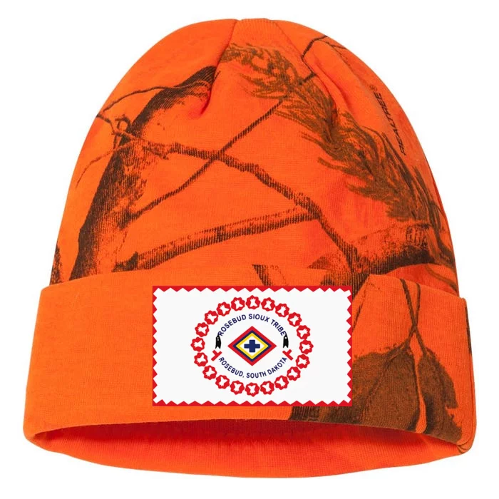 Flag Of The Rosebud Sioux Tribe USA Kati - 12in Camo Beanie