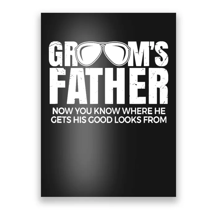 Father of the Groom | Wedding Costume Groom's Father Poster