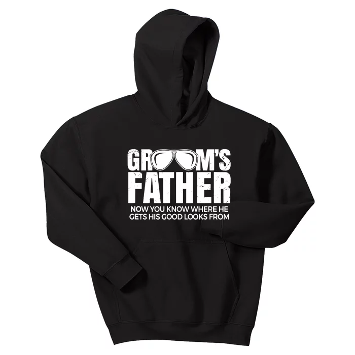 Father of the Groom | Wedding Costume Groom's Father Kids Hoodie