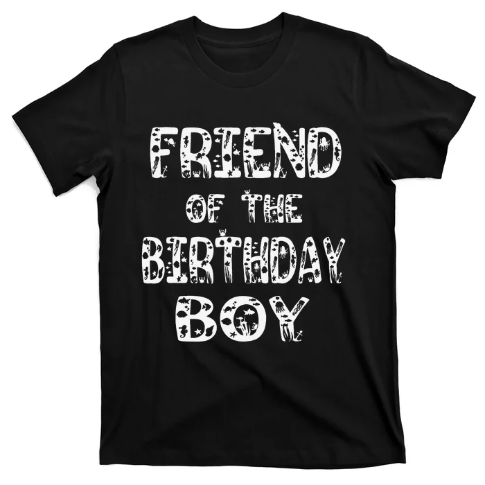 Friend Of The Birthday Fishing Lover Bday Party T-Shirt