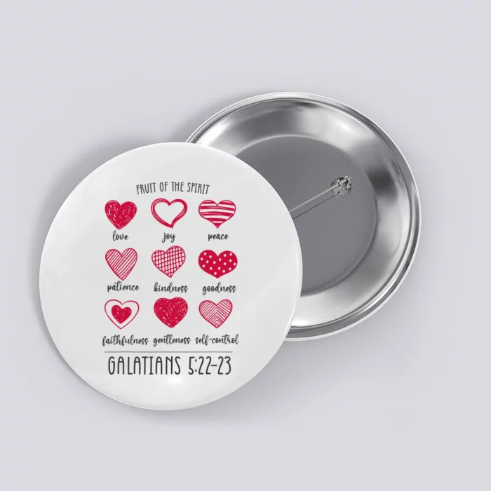 Fruit Of The Spirit Heart Galatians 5 22 23 Button