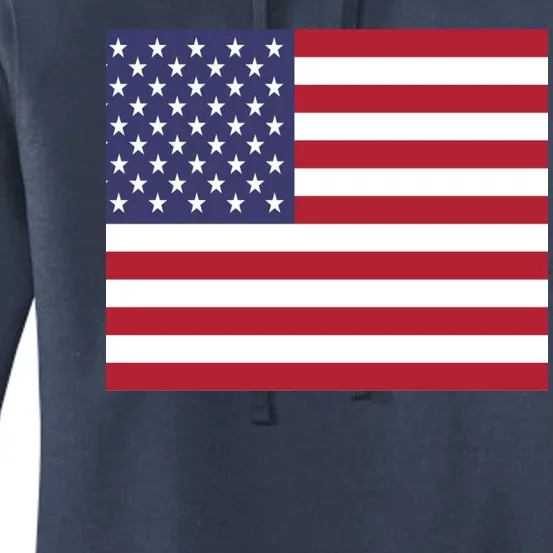 Flag of the United States USA American Women's Pullover Hoodie