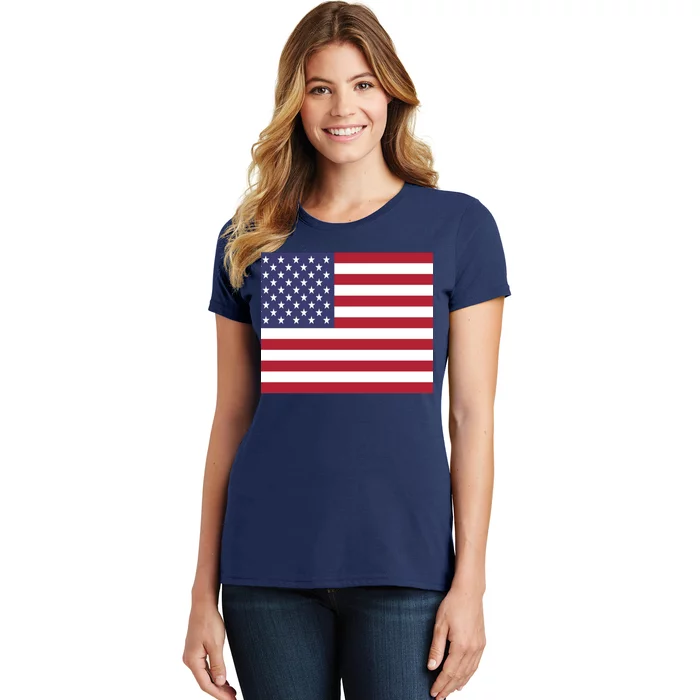 Flag of the United States USA American Women's T-Shirt