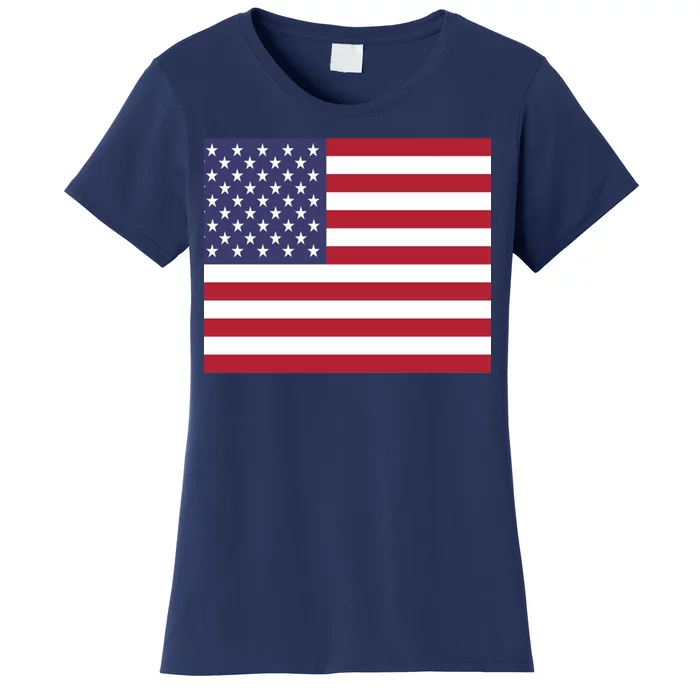 Flag of the United States USA American Women's T-Shirt