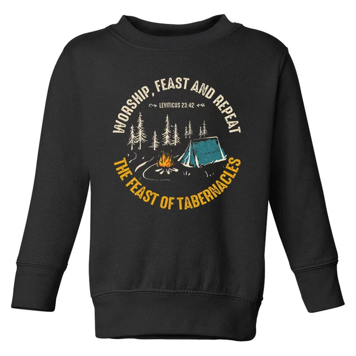 Feast Of Tabernacles Hebrew Israelite Feast Days Sukkot Toddler Sweatshirt