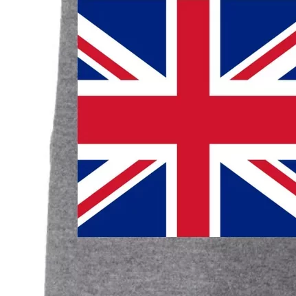 Flag of the United Kingdom of Great Britain Doggie 3-End Fleece Hoodie