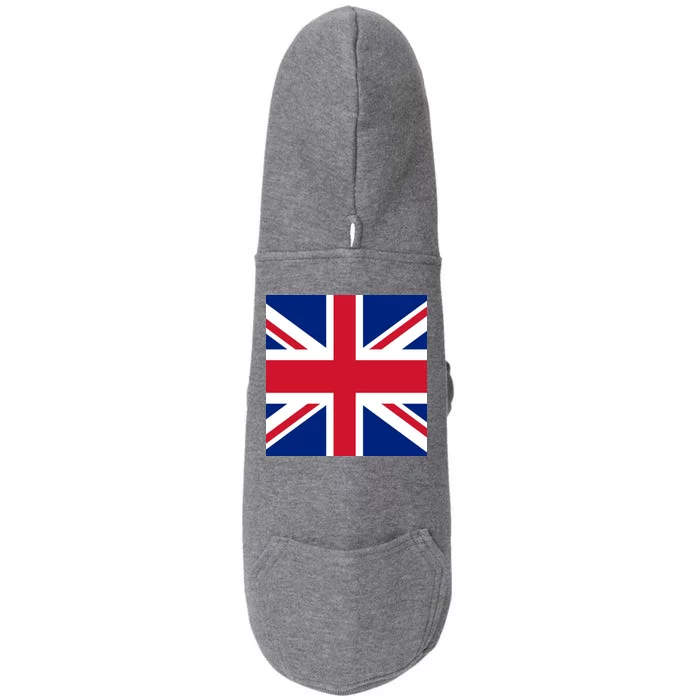 Flag of the United Kingdom of Great Britain Doggie 3-End Fleece Hoodie