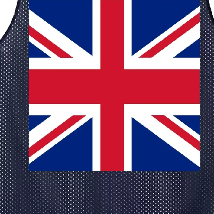 Flag of the United Kingdom of Great Britain Mesh Reversible Basketball Jersey Tank