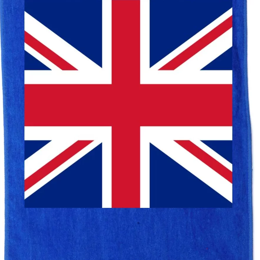 Flag of the United Kingdom of Great Britain Platinum Collection Golf Towel