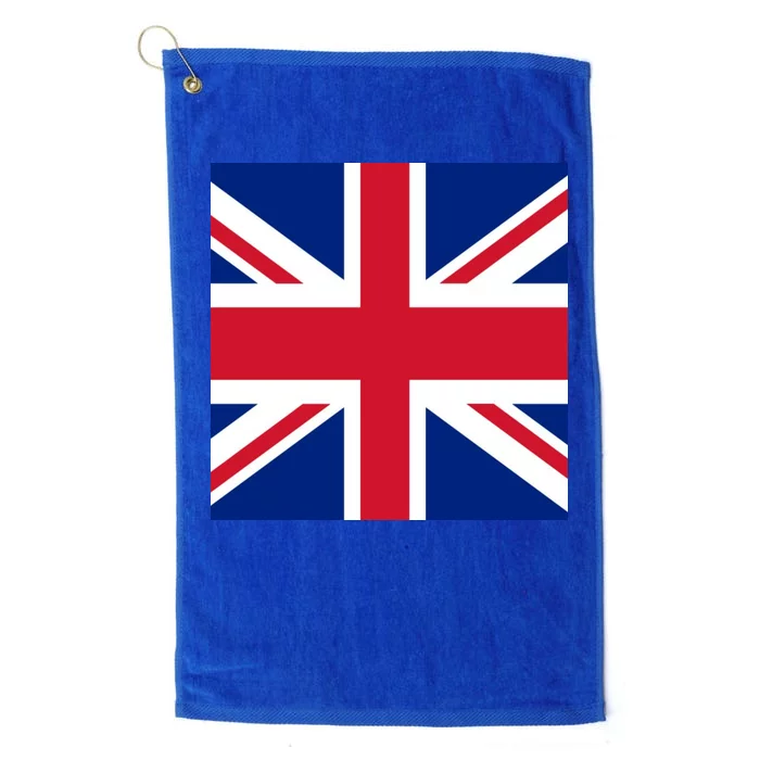 Flag of the United Kingdom of Great Britain Platinum Collection Golf Towel