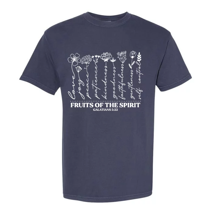 Fruits Of The Spirit Galatians 5:22 Garment-Dyed Heavyweight T-Shirt