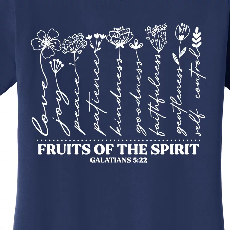 Fruits Of The Spirit Galatians 5:22 Women's T-Shirt