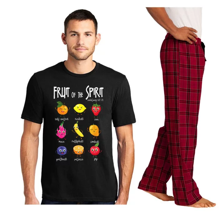 Fruit Of The Spirit Christian Faith Jesus God Lover Pajama Set