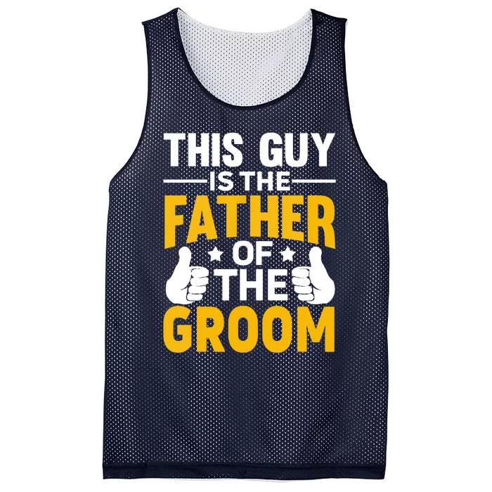 Father Of The Groom Bachelor Party Wedding For Dad Mesh Reversible Basketball Jersey Tank