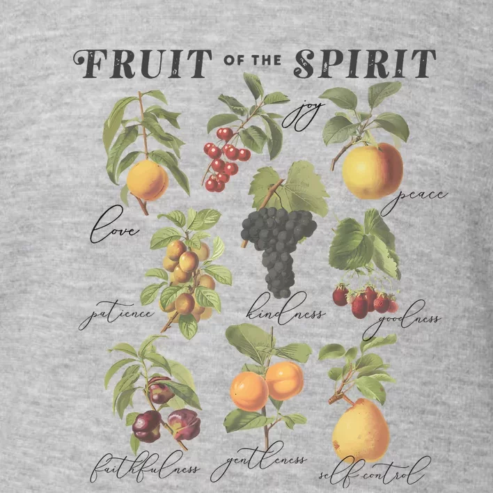 Fruit Of The Spirit Women Christian Religious Toddler Sweatshirt