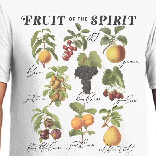 Fruit Of The Spirit Women Christian Religious Pajama Set