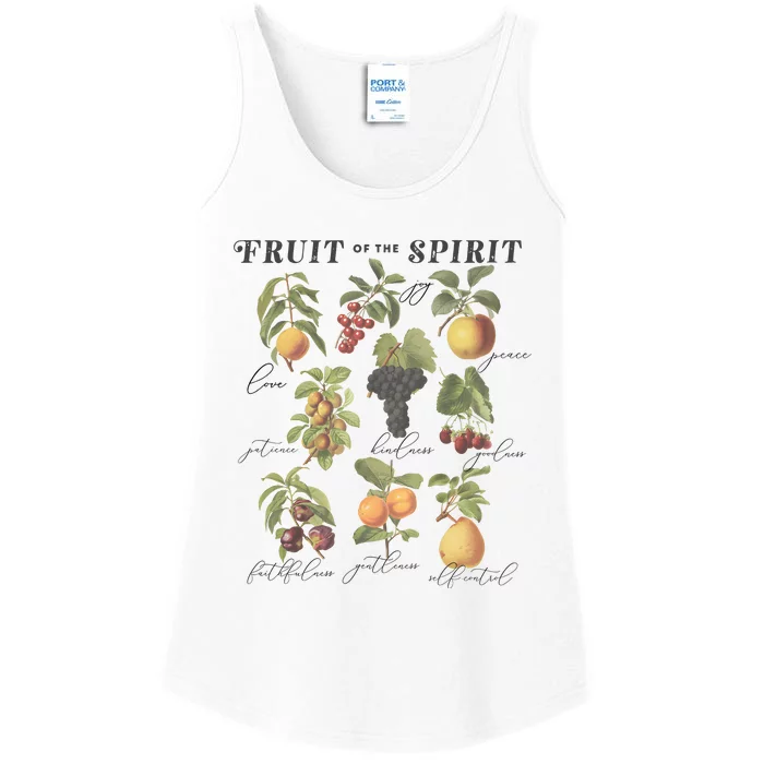 Fruit Of The Spirit Women Christian Religious Ladies Essential Tank