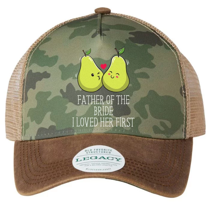 Father Of The Bride I Loved Her First Brides Escort Legacy Tie Dye Trucker Hat