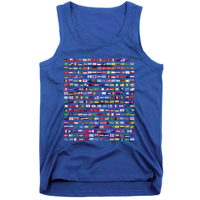 Flags Of The Countries Of The World 287 Flag International Funny Gift Tank Top