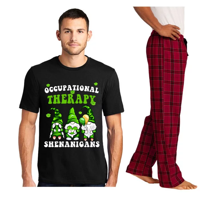 Funny Occupational Therapy Love Shenanigans With My Gnomies Gift Pajama Set