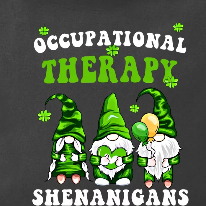 Funny Occupational Therapy Love Shenanigans With My Gnomies Gift Zip Tote Bag