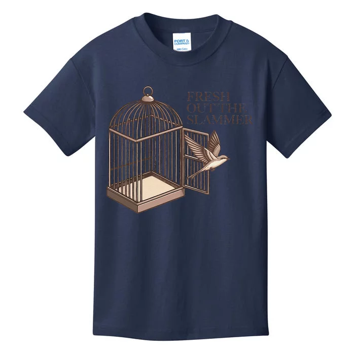 Fresh Out The Slammer Cute Kids T-Shirt