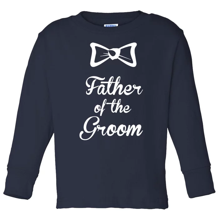 Father Of The Groom Toddler Long Sleeve Shirt