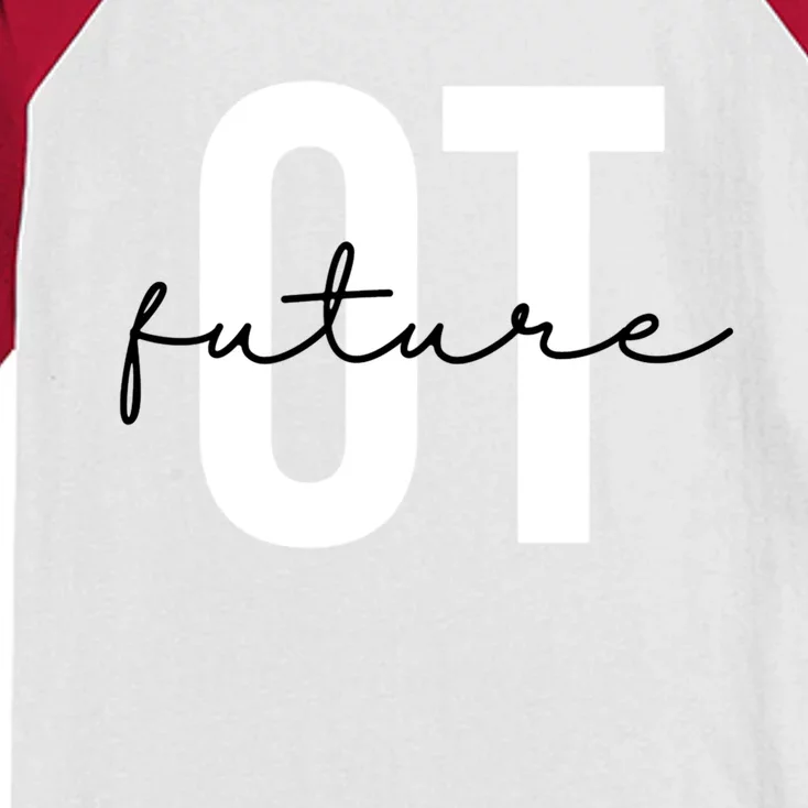 Future Occupational Therapist Ot Occupational Therapy Funny Gift Kids Colorblock Raglan Jersey