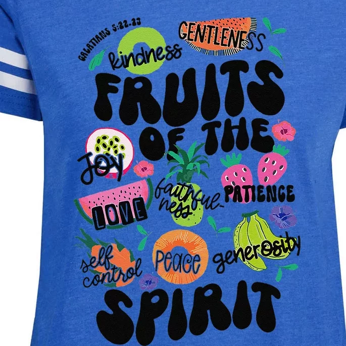 Fruits Of The Spirit Enza Ladies Jersey Football T-Shirt