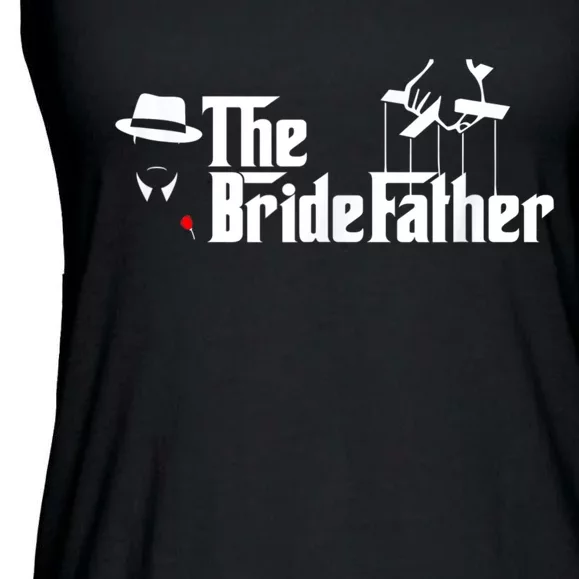 Father Of The Bride The Bridefather Ladies Essential Flowy Tank