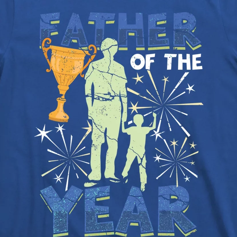 Father Of The Year Papa Dad Daddy Husband Poppa Stepdad Gift T-Shirt