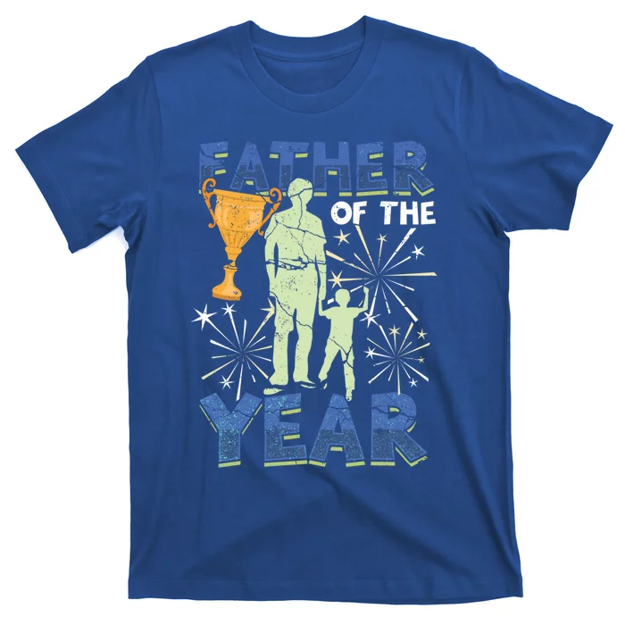 Father Of The Year Papa Dad Daddy Husband Poppa Stepdad Gift T-Shirt