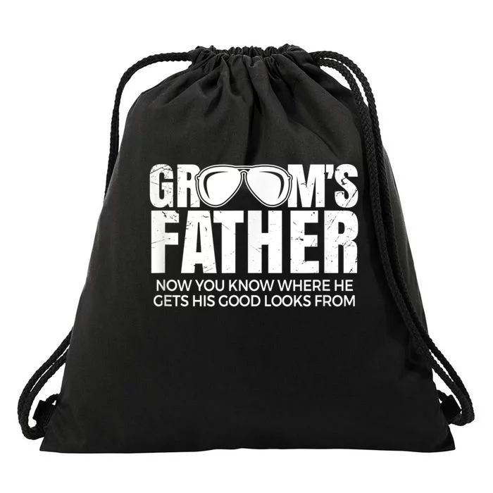 Father Of The Groom Drawstring Bag