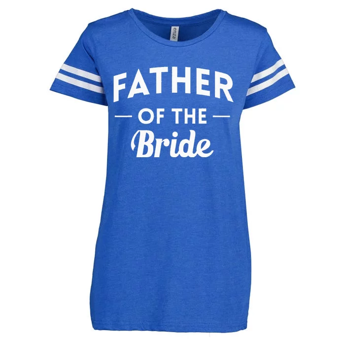 Father Of The Bride Father The Bride JGA Enza Ladies Jersey Football T-Shirt