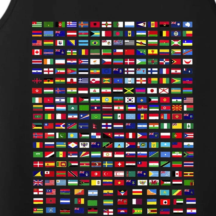 Flags Of The Countries Of The World 287 Flag International Performance Tank