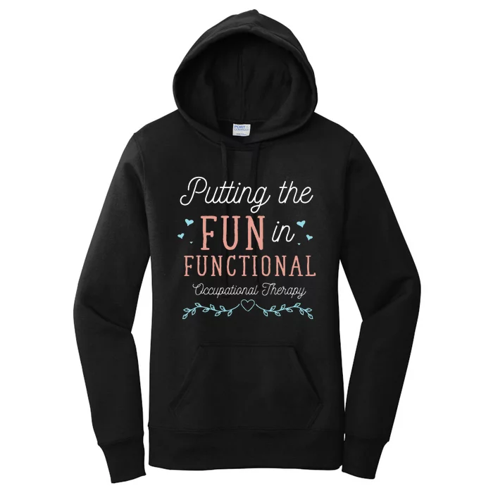 Funny OTA Therapy OT Exercise Occupational Therapy Women's Pullover Hoodie