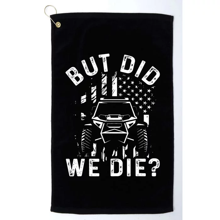 Funny Offroading Utv Offroad Off Road Vehicle Rock Crawling Platinum Collection Golf Towel