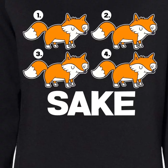 Four Fox Sake Womens California Wash Sweatshirt