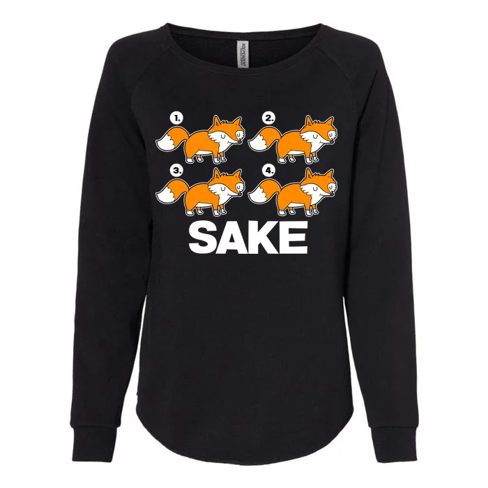 Four Fox Sake Womens California Wash Sweatshirt