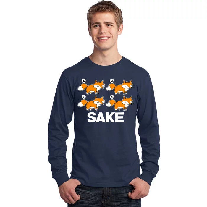 Four Fox Sake Tall Long Sleeve T-Shirt