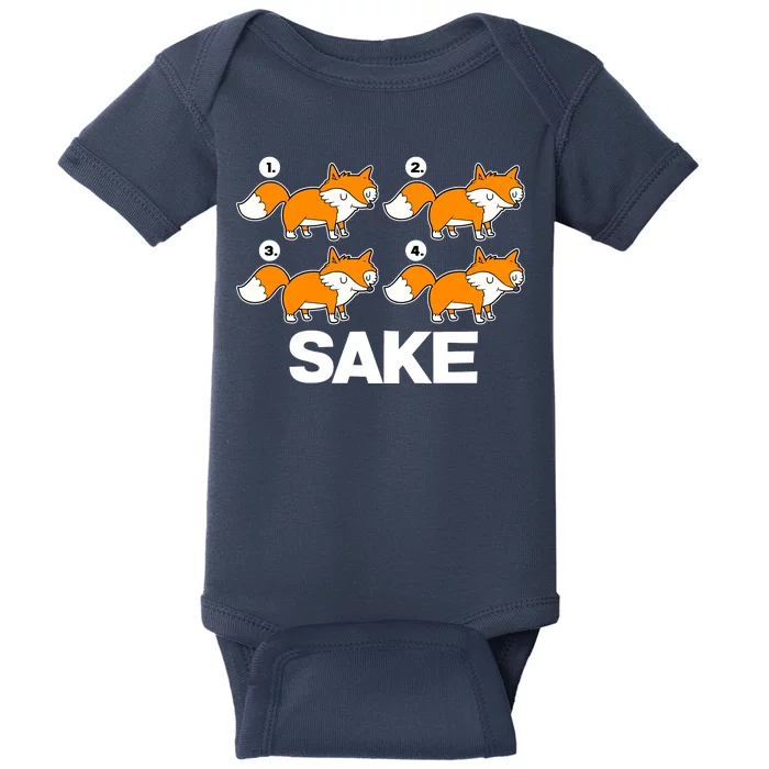 Four Fox Sake Baby Bodysuit