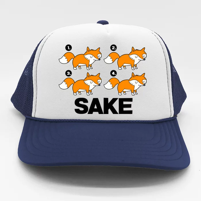 Four Fox Sake Trucker Hat