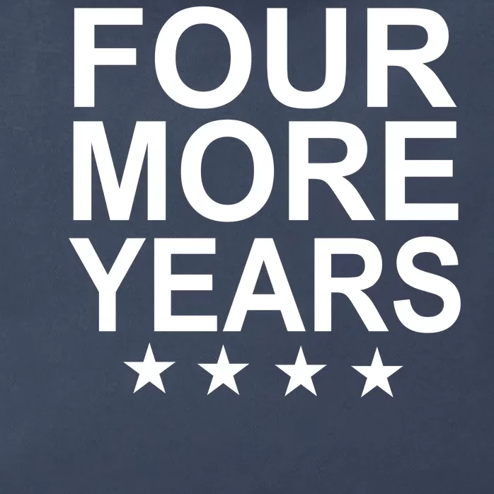 Four More Years Re-Elect Trump Zip Tote Bag