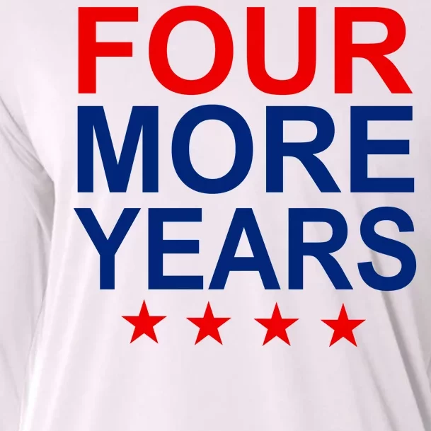 Four More Years Re-Elect Trump Cooling Performance Long Sleeve Crew