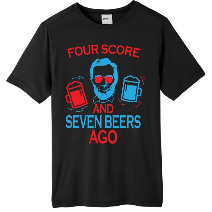 Four Score and Seven Beers Ago ChromaSoft Performance T-Shirt