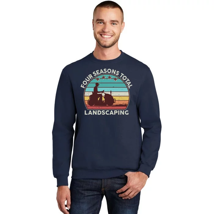 Four Season Total Landscaping Vintage Style Colors Tall Sweatshirt