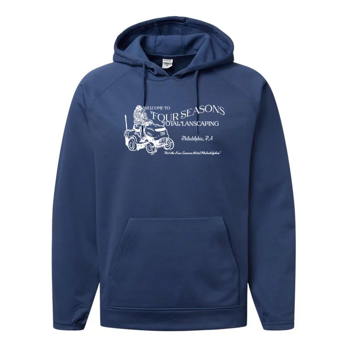 Four Seasons Total Landscaping Performance Fleece Hoodie