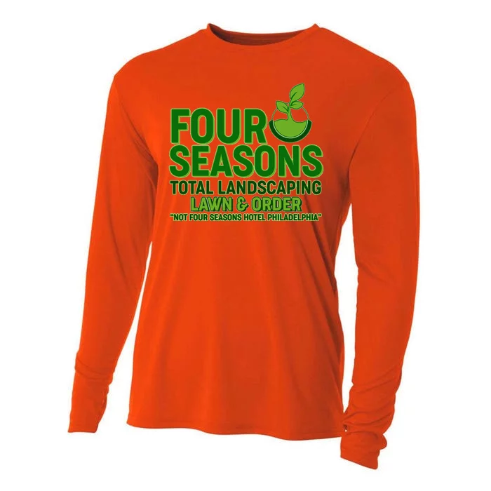 Four Seasons Total Landscaping Lawn And Order Cooling Performance Long Sleeve Crew