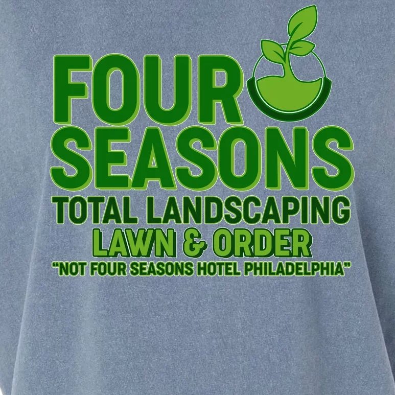 Four Seasons Total Landscaping Lawn And Order Garment-Dyed Women's Muscle Tee